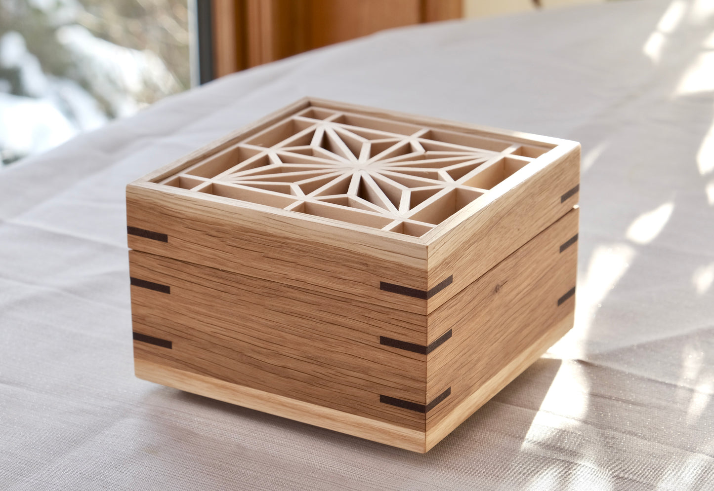 Boîte à thé avec kumiko #9