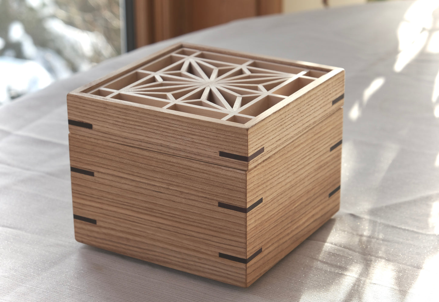 Boîte à thé avec kumiko #6