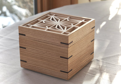 Boîte à thé avec kumiko #6